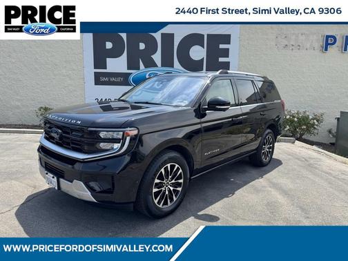 Agate Black Metallic 2025 Ford Expedition Platinum