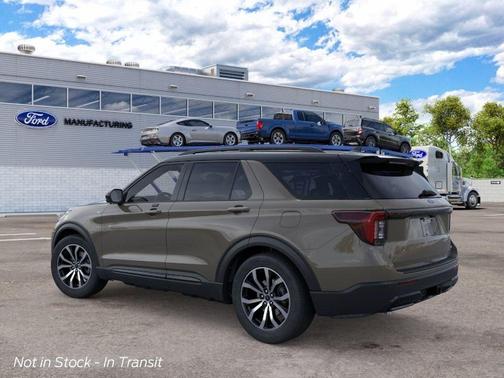 Gray 2026 Ford Explorer ST-Line