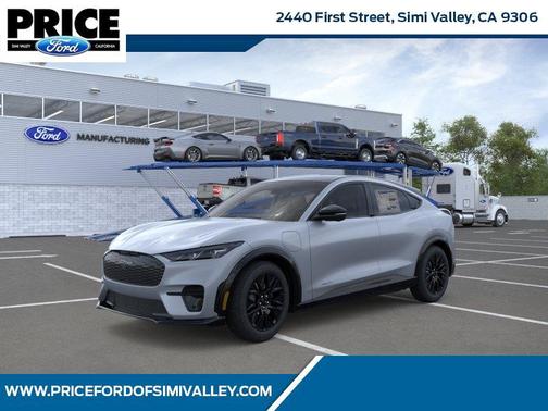 Glacier Gray Metallic 2026 Ford Mustang Mach-E Premium