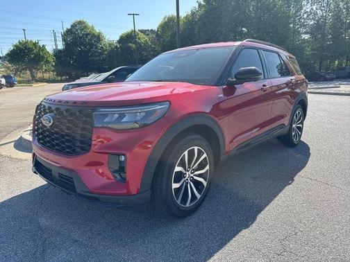 Red Metallic 2026 Ford Explorer ST-Line
