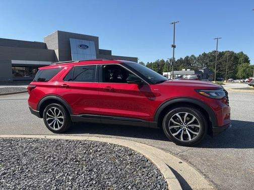 Red Metallic 2026 Ford Explorer ST-Line