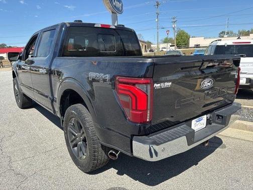 Antimatter Blue Metallic 2024 Ford F-150 Lariat