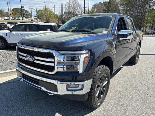 Antimatter Blue Metallic 2024 Ford F-150 Lariat