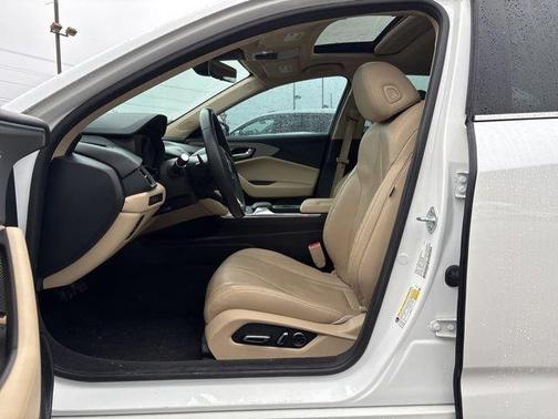 Platinum White Pearl 2022 Acura TLX Technology