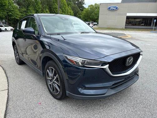 Deep Crystal Blue Mica 2018 Mazda CX-5 Grand Touring