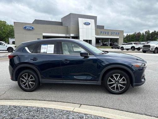 Deep Crystal Blue Mica 2018 Mazda CX-5 Grand Touring