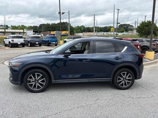 Deep Crystal Blue Mica 2018 Mazda CX-5 Grand Touring