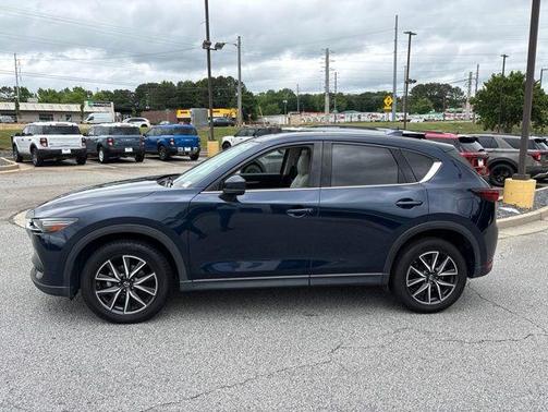 Deep Crystal Blue Mica 2018 Mazda CX-5 Grand Touring