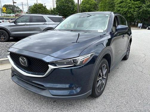 Deep Crystal Blue Mica 2018 Mazda CX-5 Grand Touring
