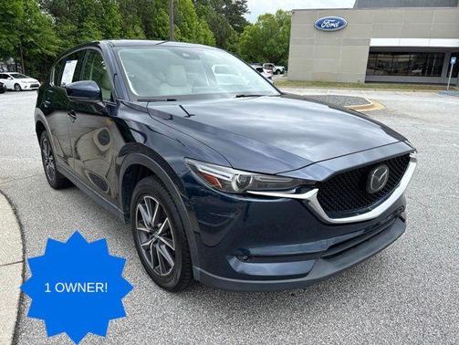 Deep Crystal Blue Mica 2018 Mazda CX-5 Grand Touring