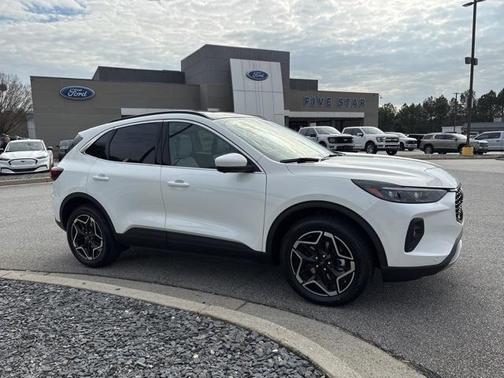 White Metallic 2026 Ford Escape Platinum SUV