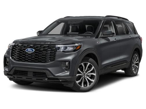 Gray 2026 Ford Explorer ST-Line