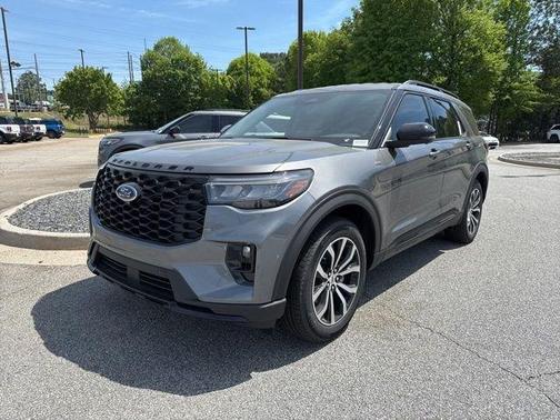 Gray 2026 Ford Explorer ST-Line