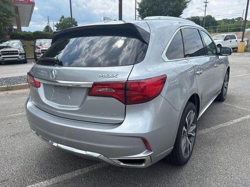 Lunar Silver Metallic 2019 Acura MDX 3.5L w/Advance Package