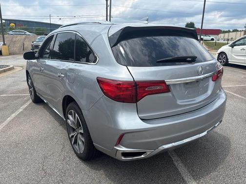 Lunar Silver Metallic 2019 Acura MDX 3.5L w/Advance Package