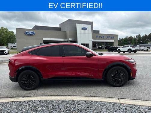 Rapid Red Metallic Tinted Clearcoat 2024 Ford Mustang Mach-E Premium