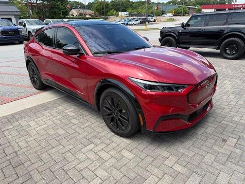 Rapid Red Metallic Tinted Clearcoat 2024 Ford Mustang Mach-E Premium