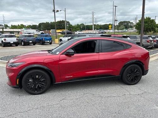 Rapid Red Metallic Tinted Clearcoat 2024 Ford Mustang Mach-E Premium