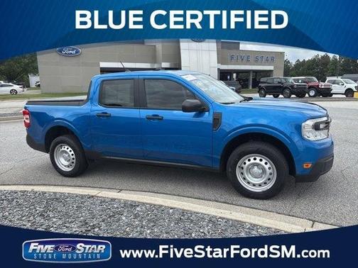 Velocity Blue Metallic 2022 Ford Maverick XL