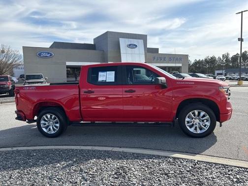 Red 2024 Chevrolet Silverado 1500 Custom Truck