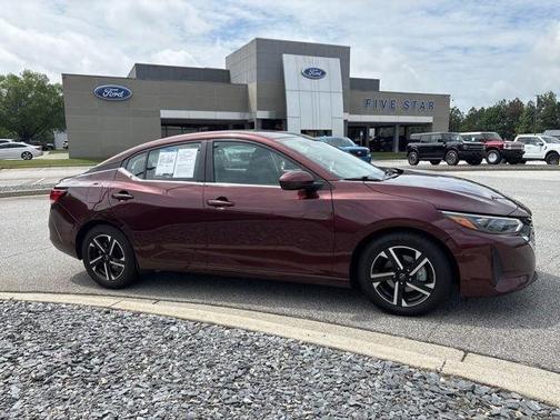 Rosewood Metallic 2024 Nissan Sentra SV