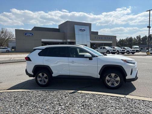 White 2022 Toyota RAV4 XLE SUV