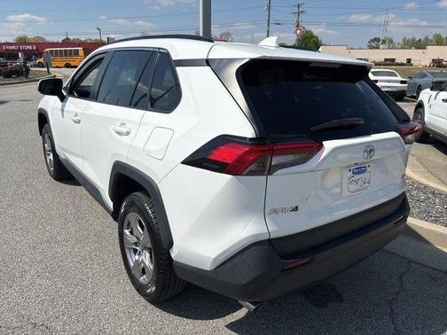White 2022 Toyota RAV4 XLE
