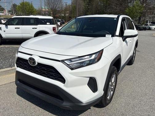 White 2022 Toyota RAV4 XLE