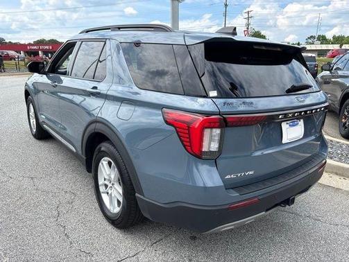 Vapor Blue 2025 Ford Explorer Active