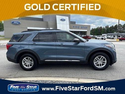 Vapor Blue 2025 Ford Explorer Active