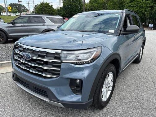 Vapor Blue 2025 Ford Explorer Active