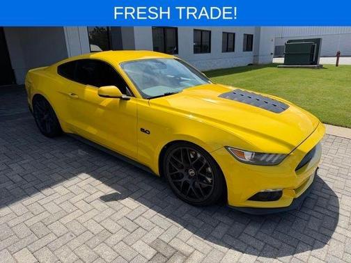 Triple Yellow Tri-Coat 2016 Ford Mustang GT Premium