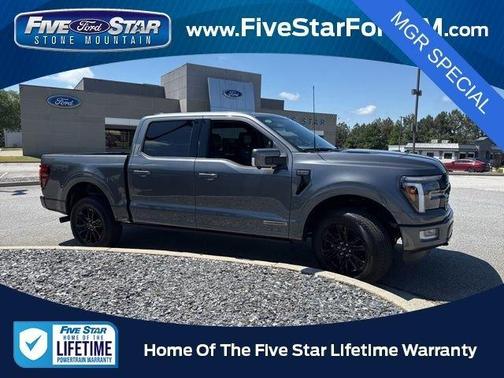 Gray Metallic 2025 Ford F-150 Platinum