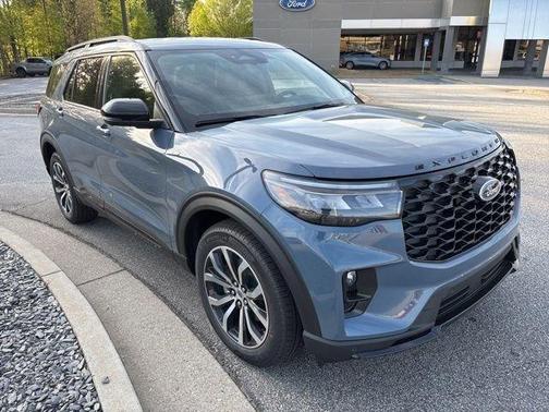 Blue 2026 Ford Explorer ST-Line