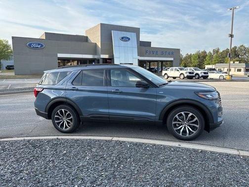Blue 2026 Ford Explorer ST-Line