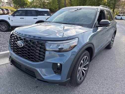 Blue 2026 Ford Explorer ST-Line