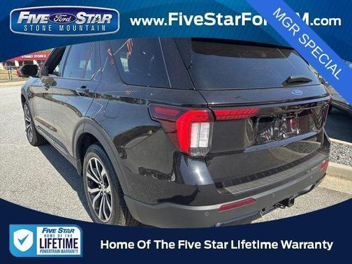 Black 2026 Ford Explorer ST-Line