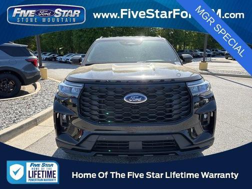 Black 2026 Ford Explorer ST-Line