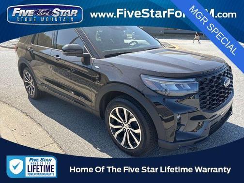 Black 2026 Ford Explorer ST-Line