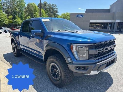 Atlas Blue Metallic 2022 Ford F-150 Raptor