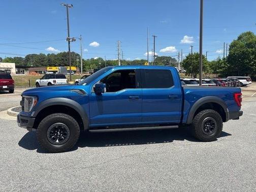 Atlas Blue Metallic 2022 Ford F-150 Raptor