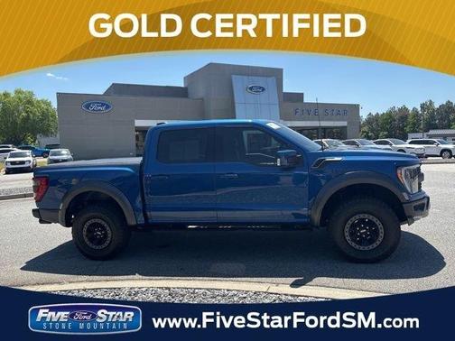 Atlas Blue Metallic 2022 Ford F-150 Raptor