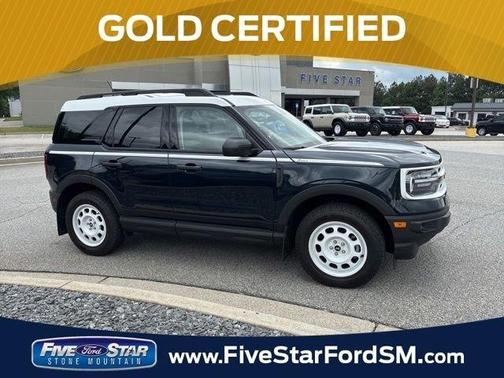Alto Blue Metallic Tinted Clearcoat 2023 Ford Bronco Sport Heritage SUV