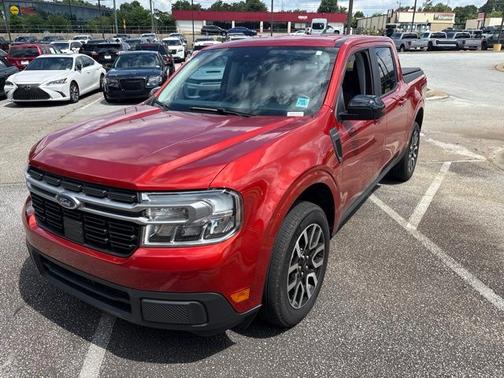 HOT PEPPER RED TC METALLIC 2024 Ford Maverick LARIAT