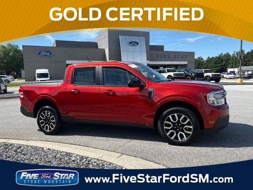 HOT PEPPER RED TC METALLIC 2024 Ford Maverick LARIAT