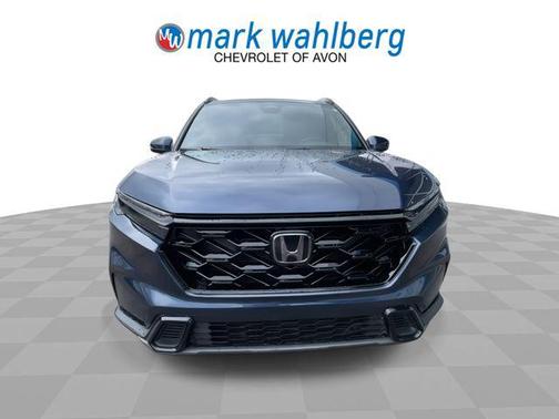 Blue 2025 Honda CR-V Hybrid Sport AWD
