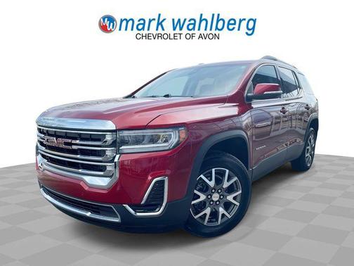 Volcanic Red Tintcoat 2023 GMC Acadia FWD SLE