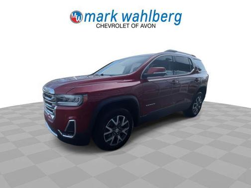 Volcanic Red Tintcoat 2023 GMC Acadia FWD SLE