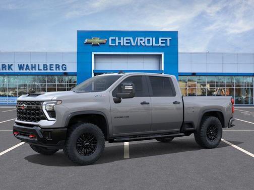 Sterling Gray Metallic 2026 Chevrolet Silverado 2500 Crew Cab, Standard Bed, XR2, 4WD