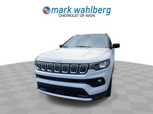 Bright White Clearcoat 2022 Jeep Compass Limited